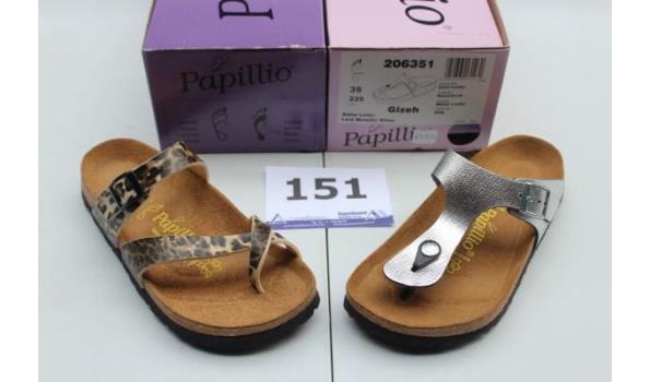 2 paar div sandalen PAPILLIO, m35